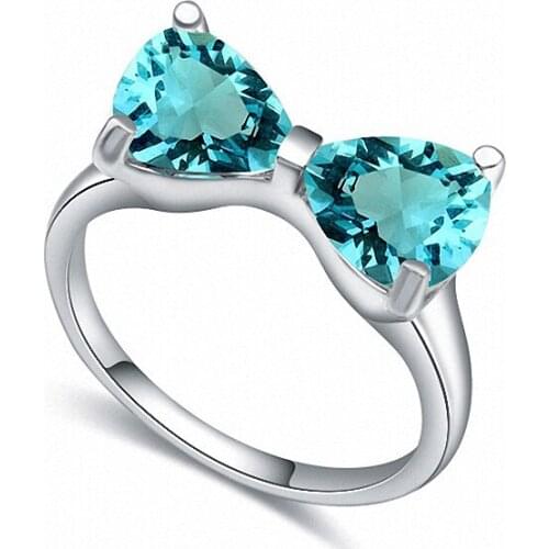 TRACYSWING Real Austrian Crystals Brand AAA Zirconia Micro Inlays Fashion Ring for women New Geometric Th-110022