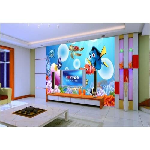 3d wallpaper custom mural non-woven 3d room wallpaper 3d ocean wallpaper finding nemo TV setting wall 3d wall mural wallpaper