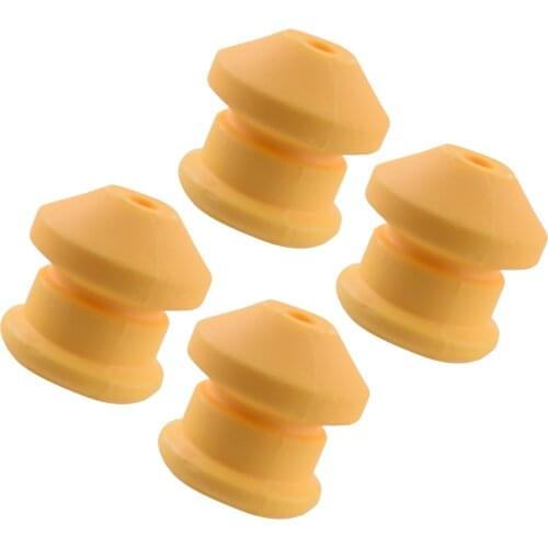 4pcs/Set Yellow Front Suspension Jounce Bumper Spring 15783030 Fit for Hummer H3 H3T 2009 2010 Polyurethane