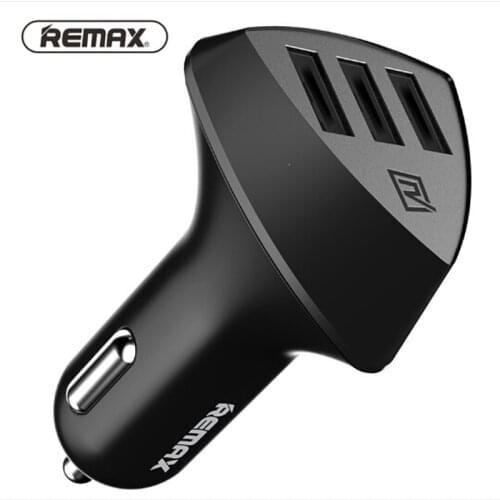 Remax Car Charger 3 USB Quick Charge 5V/4.2A For Smartphone For iPhone6S 6Plus xiaomi redmi Samsung HTC LG Cigar Lighter Charge