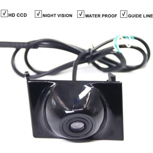 CCD Car Front View Camera For Benz E E-CLASS 2016 2017 Vehicle Camera Night Vision Waterproof Parking Wide Angle Logo Embedded