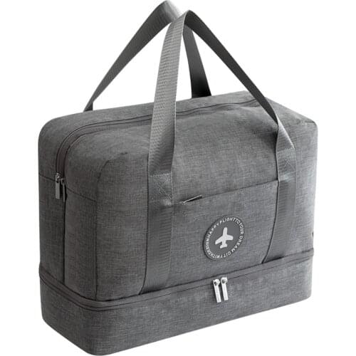 Travel Bag For Man Women Travel Carry on Luggage Dry Wet Separation Storage Bag bagage organizer travel bag bolsas viaje #0923