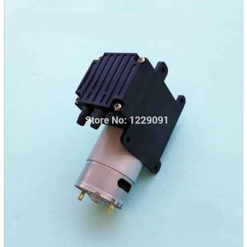 83kpa negative pressure mini vacuum pump air 18L/Min dc 9v 12v 24v piston small vacuum pump suction air for medical