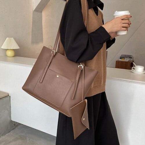 Fashion Women Pu Leather Handbags Large Capacity Ladies Shoulder Bag High Quality Female Messenger Bags Casual Women Tote Bags