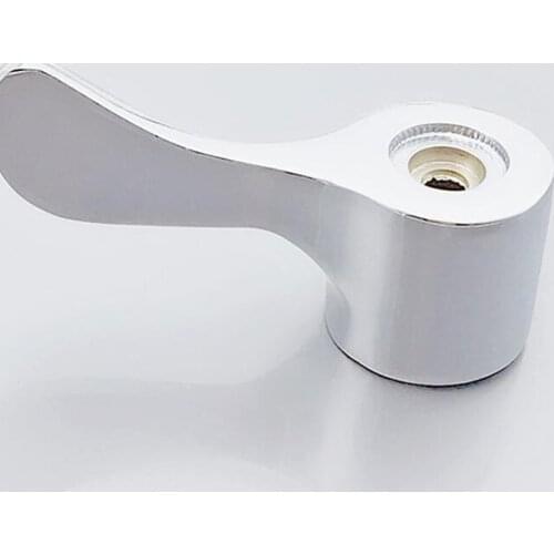 New Square Chrome Bathroom Faucet Switch Faucet Handle Cover Bathroom Accessories Tap Bathroom Sink Basin Mixer Tap