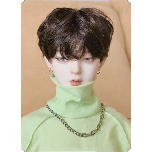 BJD Doll Wig suitable for 1-3 1-4 Korean fashion cool short hair doll accessories