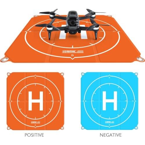 STARTRC DJI FPV Landing Pad Foldable Parking Apron 50cm 19'' Drone Universal Pad Waterproof For DJI FPV Combo Accessories
