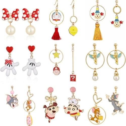 Romantic Sweet Cartoon Animal Drop Earring For Women Fashion Jewelry Girl Student Child Gift Ear Accessories