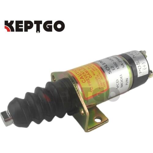 SA-2944T-12 Shutoff Solenoid 12V For Lister Petter Perkins 1502-12C6U1B2S1A