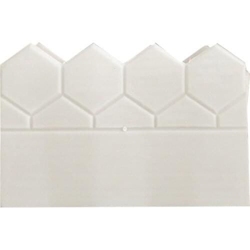 Garden Fencing Concrete Stone Cement Brick Mold DIY Pave Making Lawn Pond Decor Garden Park Road Working Tools Supplies