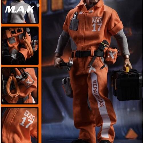 IN STOCK vstoys 18XG15 1/6 scale repairman Agent costume Clothing for 12" action figure doll body
