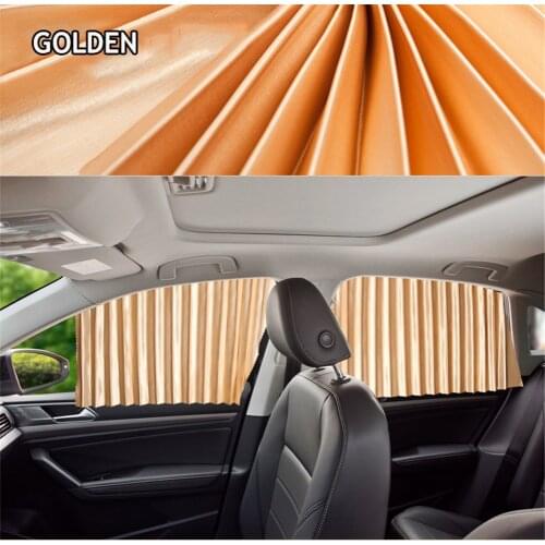 2/4pcs Car Curtains Magnetic Installation Car Side Window Sunshade Windshield Sunshade Curtain Side Window Uv Protection