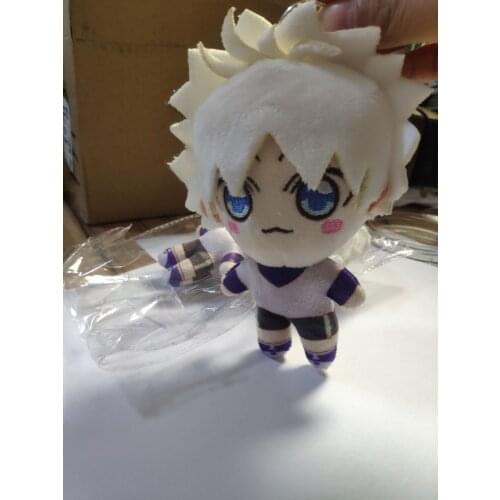 Anime HUNTER HUNTER Illumi Killua Zoldyck Kulolo Hisoka Cosplay Props Toy Plush Stuffed Doll Pendant Keychain Gifts In Stock