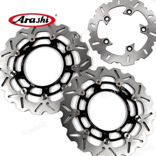 ARASHI For YAMAHA YZF R1 2007-2011 YZF-R1 2007-2011 YZF-R6 2005-2015 R6 R1CNC Front Rear Brake Rotors Brake Disc