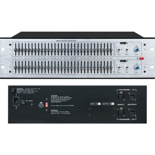 Audio processor DN360 electronic graphic equalizer dual 31 segment electronic graphic equalizer 3U
