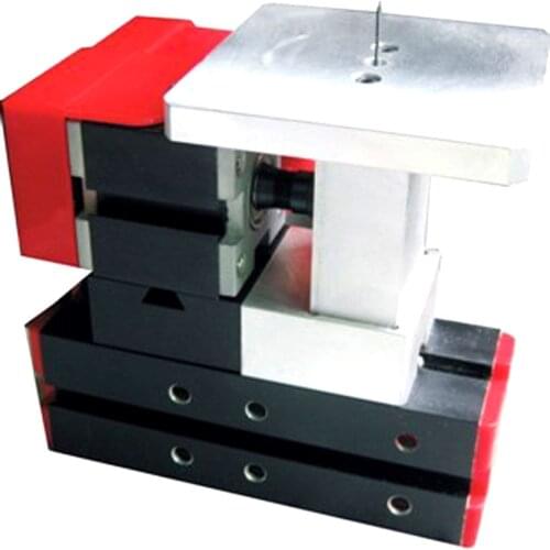 1 Set All-Metal 6 in 1 Mini Lathe Milling Drilling Wood Turning Jag Saw and Sanding Combined Machine DIY Tool