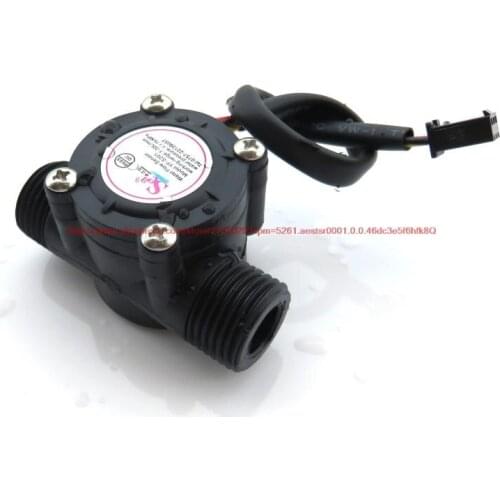 Water flow sensor flowmeter Hall flow sensor Water control 1-30L/min 2.0MPa YF-S201
