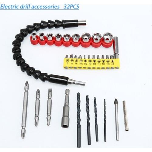 295mm Flexible Hex Shaft Drill Bits Extension Bit Holder Connect Drive Shaft Electric Drill Power Tool Accessories