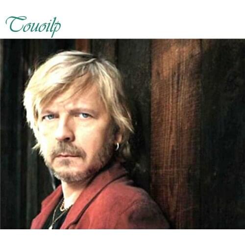 DIY 5d diamant peinture France rock chanteur Superstar Renaud point de croix strass spuare et rond Plein foret diamant broderie