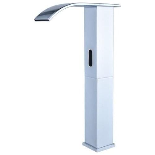 Brass Material Chrome Finishing Color Deck Mounted DC and AC of 2 Models Power Luxury Automatic Smart Sense Induction Faucet