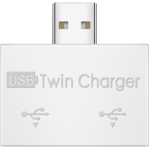 Mini USB Hub to 2 Port Charger Hub Adapter Hot Sale fashion New USB Splitter for Phone Tablet Computer