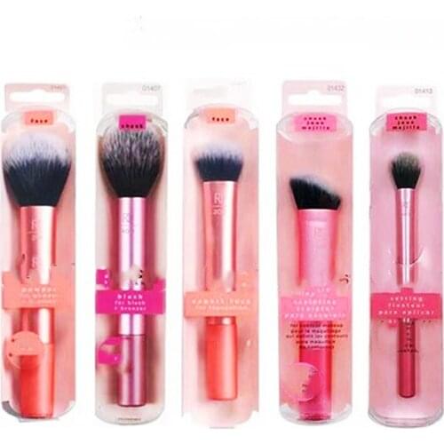 NEW Make Up Brushs Makeup Sponge Real Technique Makeup Brushs Powder Loose Box Belt Foundation Brush