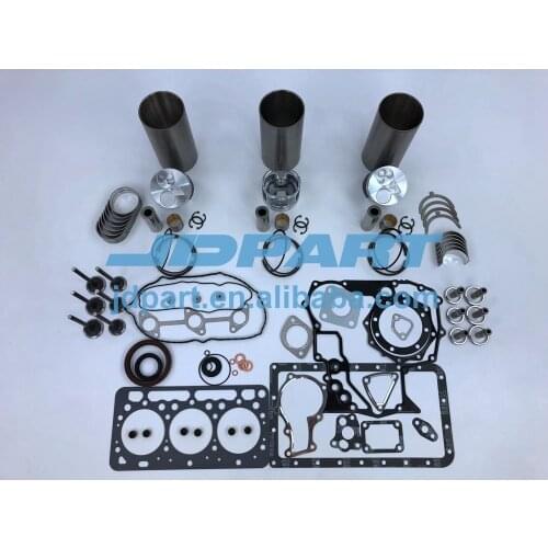 New D902 Overhaul Kit with cylinder liner full gasket kit bearing valve kit For Kubota