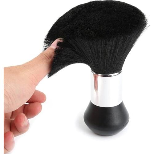 Professional Soft Hair Brush Neck Face Duster Brushes Hairdresser Hairbrush Salon Cut Hairdressers Styling Make Tools