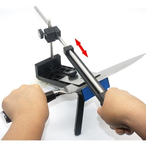 Professional fixed angle knife sharpener sharpening tool set meal grindstone diamond grinding board available bar dropshiping