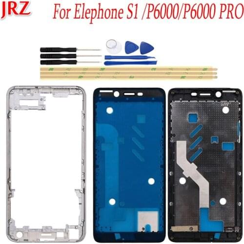 JRZ For Elephone S1 Middle Frame Bezel Middle Plate Cover Repair Part For Elephone P6000/P6000 Pro Phone with Tools