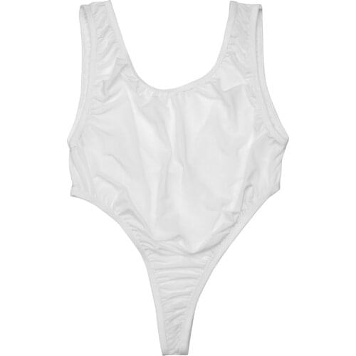 Female Lingerie Bodysuits for Women Sexy High Cut Backless See-through G-string Thong High Elastic Open Back Body Tops Leotard