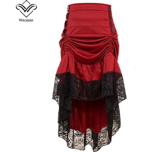 Wechery High Waist Skirts For Women
