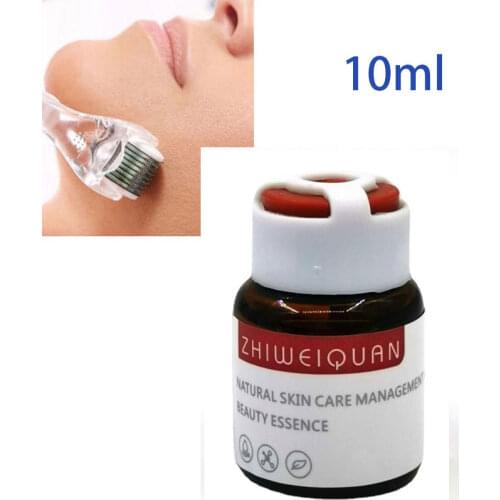 10ml Yeast Essence Microneedle Serum Face Skin Care Acne Treatment Liquid Face Serum Oil Control Shrink Pores