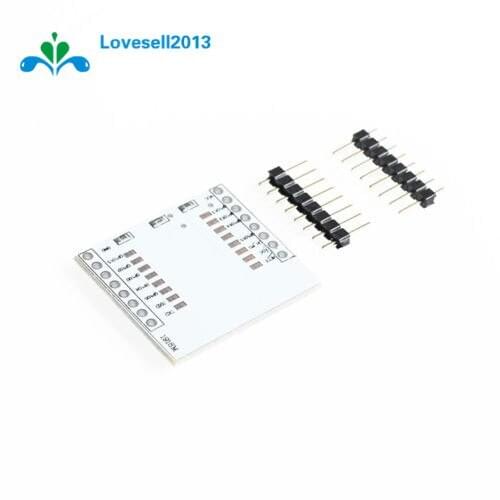10PCS ESP8266 Serial WIFI Module Adapter Plate Available to ESP-07, ESP-08, ESP-12E