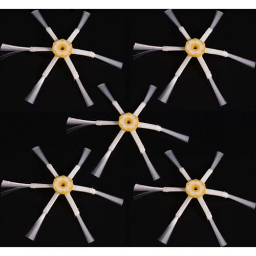 5 Pcs 6 Arms Side Brush for iRobot Roomba 550 600 700 Series 550 560 630 650 660 770 780 Vacuum Cleaner Accessories Parts