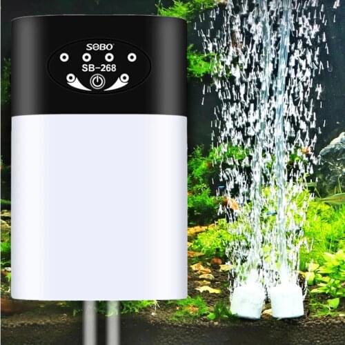 Dual-Purpose Oxygen Pump Fish Tank USB Charging Portable Exhaust Air Stone Ultra Silent Air Compressor Outdoor Fishing