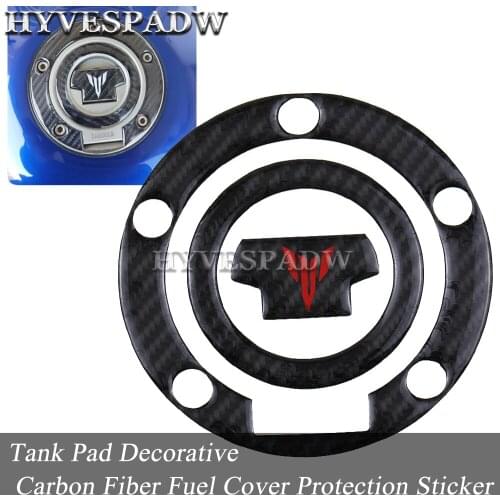 For Yamaha MT FZ 01 03 07 09 10 MT Tank Pad Decorative Protector Carbon Fiber Fuel Tank Cover Protection Sticker MT Logo