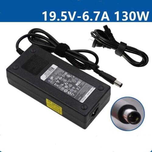 New Charger For DELL ALW17D-718 Laptop AC Adapter Power Charger 19.5V 6.7A 130W 7.4X5.0mm