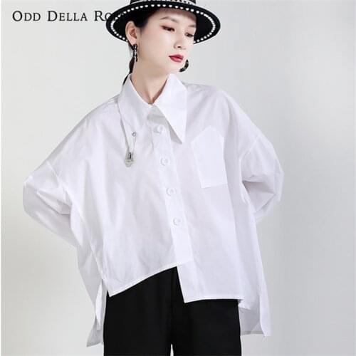 Женские большие рубашки Odd Della Robbia China At AliExpress
