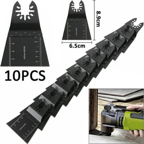 10x Oscillating Saw Blade Cutter Multi Tool 65mm For Fein Multimaster/Makita