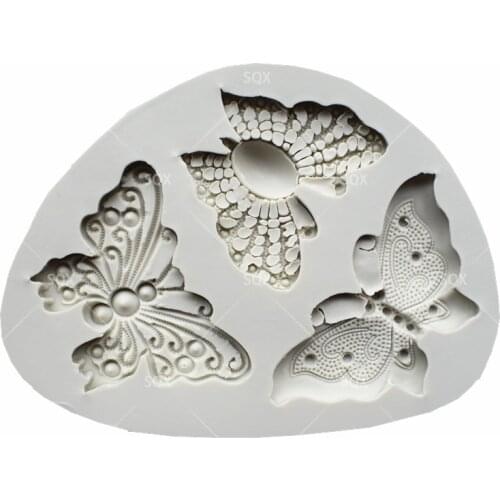 Silicone Mold Chocolate Baking Mold butterfly Silicone Cake Mold Silicone Form Cookie Cutter Decorating Tools SQ1692