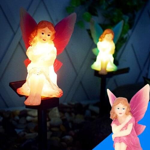 LED Solar Lamps Snowman Fairy Solar Hanging Lamp Powered Pathway Waterproof Lights Decorative Outdoor Garden Decorative Light