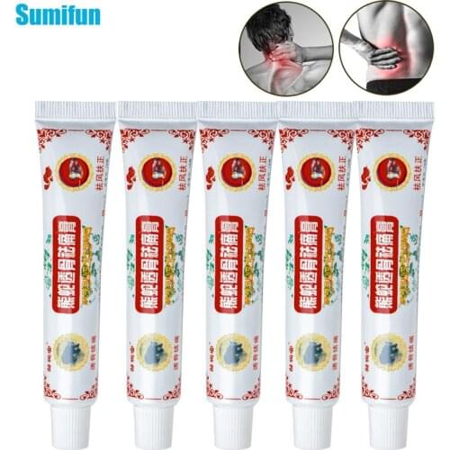 5pcs Snake oil Arthritis Joint Pain Relief Ointment Chinese Medical Herbal Cream Muscle Back Neck Shoulder Pain Relief Plaster