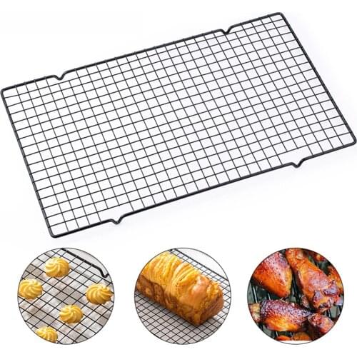 1pc Stainless Steel Nonstick Cooling Rack Cooling Grid Baking Tray For Biscuit/Cookie/Pie/Bread/Cake Baking Rack Baking Tools
