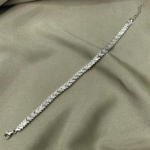 Rodhium Sophia Bracelet