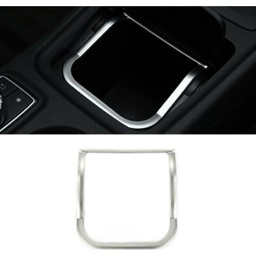 For Mercedes Benz A B CLA GLA Class W176 A180 C117 X156 Car Center Control Storage Box Frame Cover Protective Trim