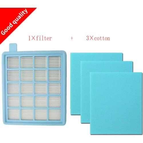 4pcs/lot Filter Mesh HEPA FILTER BUFFALO-MISTRAL For Philips Vacuum Cleaner FC8470 FC8471 FC8472 FC8473 FC8474 FC8476 FC8477