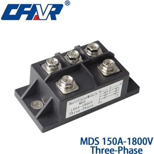 MDS150A 1800V Three-phase Diode Rectifier Bridge Module