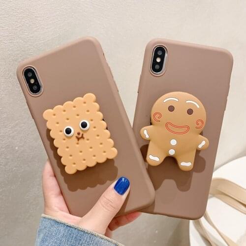 3D Drink Biscuits Cartoon Soft Case for Xiaomi Redmi 10X 5G 9A 9C 9i 9 Power 8A 8 Pro 7A 6A 5A 4A 4X 3S S2 Go Holder Phone Cover
