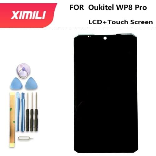 New original 6.49 inch Oukitel WP8pro Touch Screen Display LCD Screen For WP8 pro Replacement Parts + Disassemble ToolS